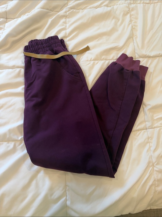 Figs Pants - Figs Deep Purple Zamora Jogger
